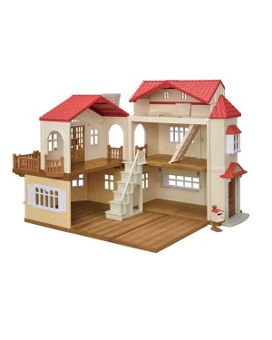 Casa Con Luces Y Atico Secreto Sylvanian Families 5708