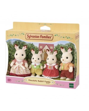 Sylvanian Families 5655 Familia Conejo Chocolate Juguete