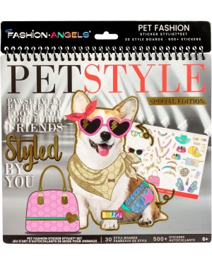 Libreta Cuaderno Mascotas Pet Style Portafolio Fashion Angel