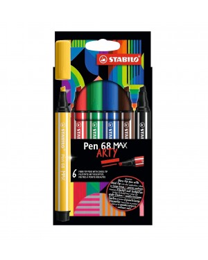 6 Colores Marcadores Rotulador Lapices Stabilo Pen 68 Max