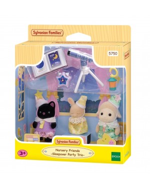 Nursery Friends Sleepover Party Trio 5750 Sylvanian Families 
