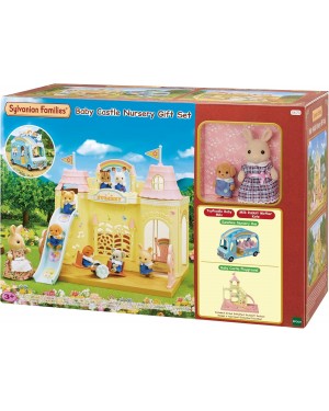 Sylvanian Families La Guardería Del Castillo Con Bus Arcoris