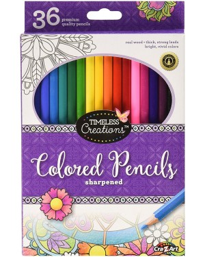 Set 36 Lapices Escolares De Colores Cra-z-art para Niños / as 