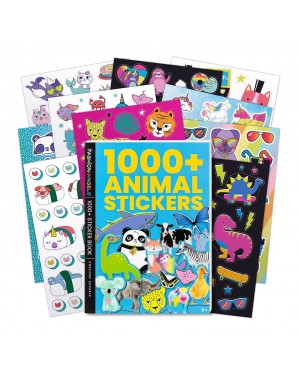 Libro Con Stickers 1000+ Muchos Animales Fashion Angels