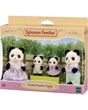 Sylvanian Families 5529 Pookie Panda Family 