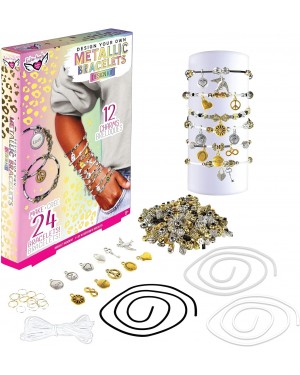 Set Diseñar Pulseras Metalicas Juguete Niños Fashion Angels