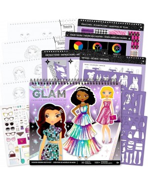 Cuaderno Libreta Diseñar De Moda Stickers Fashion Angels