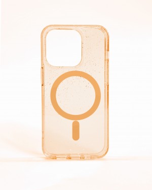 Carcasa Durazno Brillo iPhone 14 Pro Max Antibacterial Magsafe Bact