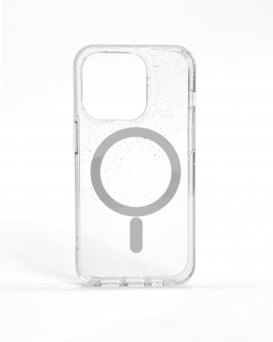Carcasa Transparente Brillo iPhone 14 Pro Max Antibacterial Magsafe Bact