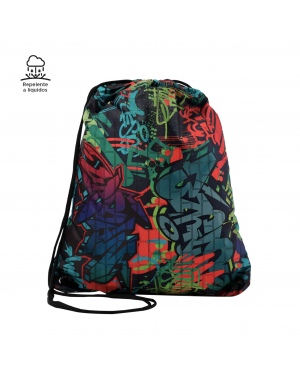 Bolso Gymbag deportivo Multiuso Curvigrafo Totto