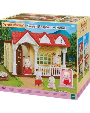 casa sweet raspberry sylvanian families 5393 