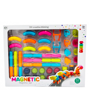 Vehículo Magnético Para Construir 52pcs Juguete Niños