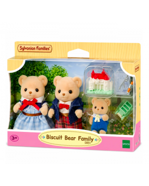 Familia Osos Biscuit 5851 Juguetes Sylvanian Families