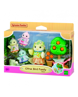 Familia Pájaro Cítrico 5860 juguete Sylvanian families
