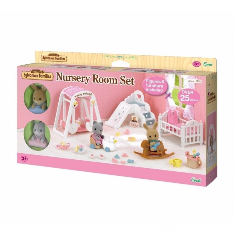 Sylvanian families nursery room sales set