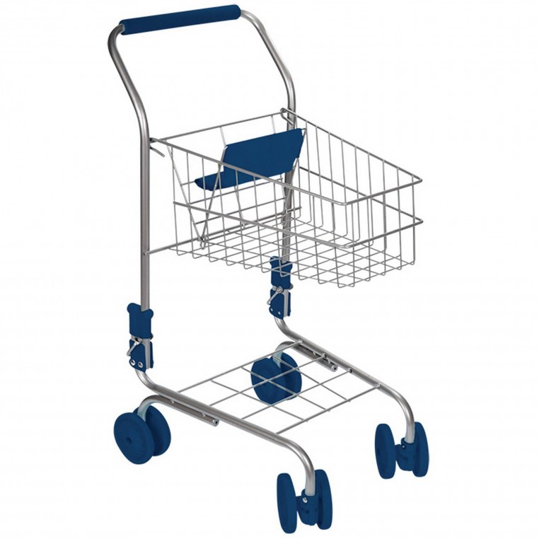 Carro de supermercado metalico para niños shop